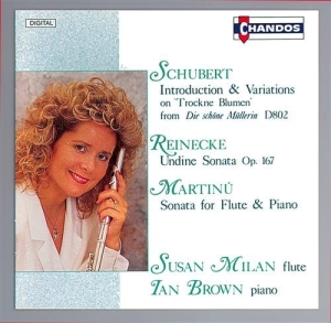 Schubert / Reincke / Martin - Flute Works in der Gruppe CD bei Bengans Skivbutik AB (2012762)