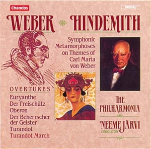 Weber - Five Overtures in der Gruppe CD bei Bengans Skivbutik AB (2012941)