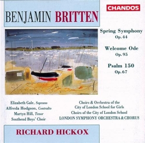 Britten - Spring Symphony in der Gruppe CD bei Bengans Skivbutik AB (2013002)