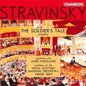 Stravinsky - The Soldiers Tale in der Gruppe CD bei Bengans Skivbutik AB (2013011)