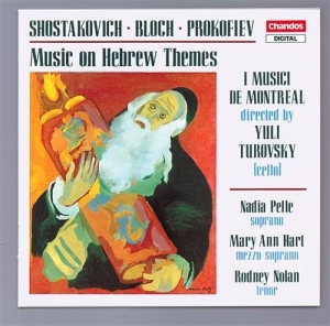 Shostakovich / Bloch / Prokofi - Music On Hebrew Themes in der Gruppe CD bei Bengans Skivbutik AB (2013044)