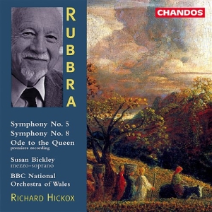 Rubbra - Symphonies No. 5 & 8 / Ode To in der Gruppe CD bei Bengans Skivbutik AB (2013075)