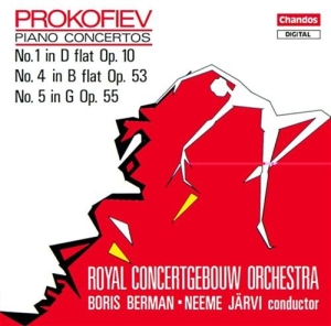 Prokofiev - Piano Concertos 1,4 & 5 in der Gruppe CD bei Bengans Skivbutik AB (2013114)