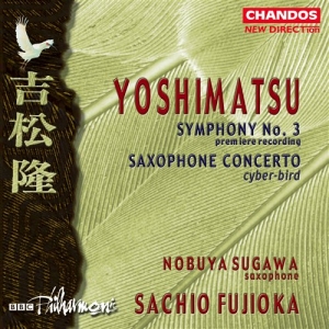 Yoshimatsu - Symphony No. 3/Saxphone Concer in der Gruppe CD bei Bengans Skivbutik AB (2013125)