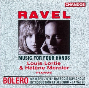 Ravel - Piano Music 4 Hands in der Gruppe CD bei Bengans Skivbutik AB (2013134)