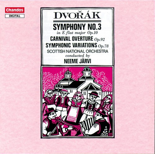 Dvorak - Symphony No. 3 in der Gruppe CD / Klassiskt bei Bengans Skivbutik AB (2013141)