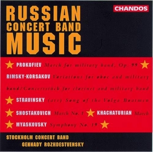 Various - Russian Concert Band Music in der Gruppe CD bei Bengans Skivbutik AB (2013163)