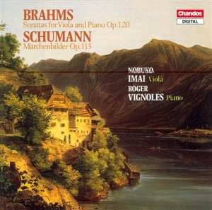 Brahms / Schumann - Violin Sonatas in der Gruppe CD bei Bengans Skivbutik AB (2013221)