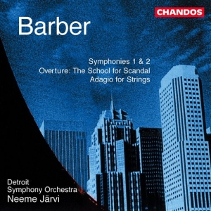 Barber - Symphonies No. 1 & 2 in der Gruppe CD bei Bengans Skivbutik AB (2013372)