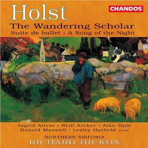 Holst - The Wandering Scholar Etc. in der Gruppe CD bei Bengans Skivbutik AB (2013493)