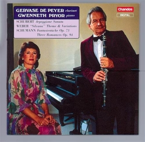 Schubert / Weber / Schumann - Works For Clarinet & Piano in der Gruppe CD bei Bengans Skivbutik AB (2013519)