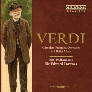 Verdi - Complete Preludes, Overtures A in der Gruppe Externt_Lager / Naxoslager bei Bengans Skivbutik AB (2013555)