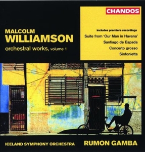 Williamson - Orchestral Works Vol. 1 in der Gruppe CD bei Bengans Skivbutik AB (2013628)