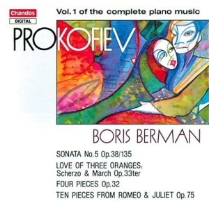 Prokofiev - Piano Music 1 in der Gruppe CD bei Bengans Skivbutik AB (2013643)