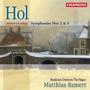 Hol - Symphonies 2 & 4 in der Gruppe Externt_Lager / Naxoslager bei Bengans Skivbutik AB (2013647)