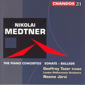 Medtner - Piano Concerto Nos. 1, 2 & 3 in der Gruppe CD bei Bengans Skivbutik AB (2013716)