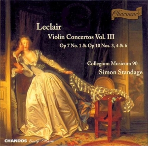 Leclair - Violin Concertos in der Gruppe CD bei Bengans Skivbutik AB (2013783)