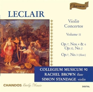 Leclair - Violin Concerti 2 in der Gruppe CD bei Bengans Skivbutik AB (2013813)