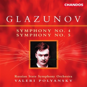 Glazunov - Symphony No. 4/Symphony No. 5 in der Gruppe CD bei Bengans Skivbutik AB (2013837)