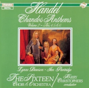 Handel - Chandos Anthems Vol 2 in der Gruppe CD bei Bengans Skivbutik AB (2013875)