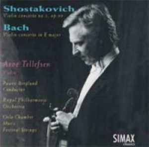 Tellefsenarve - Shostakovich/BachViolin Conc. in der Gruppe CD bei Bengans Skivbutik AB (2014110)