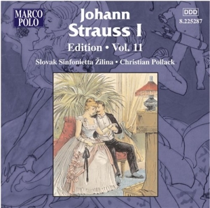 Strauss I Johann - Edition Vol. 11 in der Gruppe CD bei Bengans Skivbutik AB (2014312)