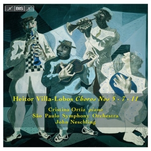 Villa-Lobos - Choros Vol 1 in der Gruppe CD bei Bengans Skivbutik AB (2014343)
