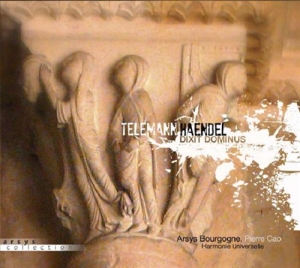 Telemann / Händel - Dixit Dominus in der Gruppe CD / Klassiskt bei Bengans Skivbutik AB (2014392)