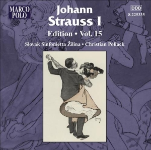 Strauss I Johann - Edition Vol. 15 in der Gruppe CD bei Bengans Skivbutik AB (2014528)