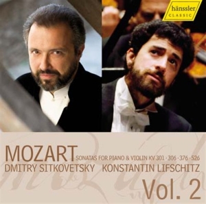 Mozart Wolfgang Amadeus - Sonatas For Piano & Violin Kv 301, in der Gruppe CD / Bestseller bei Bengans Skivbutik AB (2015191)