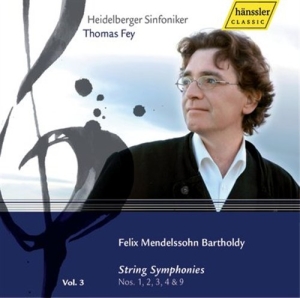 Mendelssohn Felix - String Symphonies Nos. 1, 3, 4, & 9 in der Gruppe CD bei Bengans Skivbutik AB (2015218)