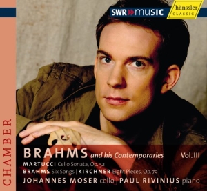Brahms Kirchner Martucci - V 3: Brahms And His Contemporaries in der Gruppe CD bei Bengans Skivbutik AB (2015224)
