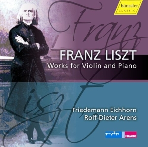 Liszt Franz - Works For Violin And Piano in der Gruppe CD bei Bengans Skivbutik AB (2015241)