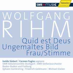 Rihm Wolfgang - Quid Est Deus, Ungemaltes Bild, Fra in der Gruppe CD bei Bengans Skivbutik AB (2015255)
