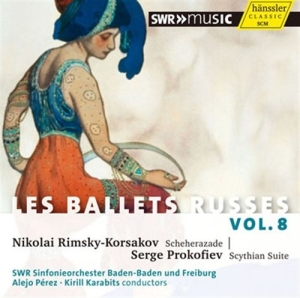 Prokofiev / Rimsky-Korsakov - Les Ballets Russes Vol. 8 in der Gruppe CD bei Bengans Skivbutik AB (2015500)