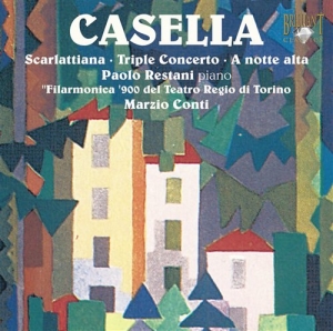 Casella Alfredo - Works For Piano & Orchestra in der Gruppe CD bei Bengans Skivbutik AB (2015697)