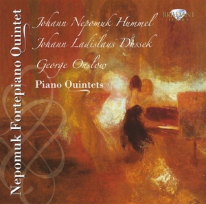 Hummel J N / Dussek J L / Onslow Ge - Piano Quintets in der Gruppe CD bei Bengans Skivbutik AB (2015710)