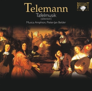 Telemann G P - Tafelmusik (Selection) in der Gruppe CD bei Bengans Skivbutik AB (2015736)
