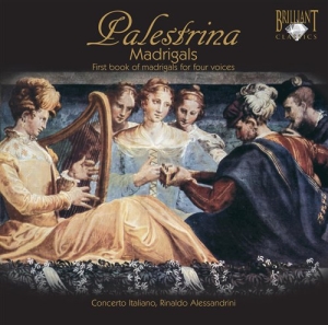 Palestrina G P Da - First Book Of Madrigals For Four Vo in der Gruppe CD bei Bengans Skivbutik AB (2015742)