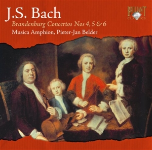 Bach J S - Brandenburg Concertos Nos. 4, 5 & 6 in der Gruppe CD bei Bengans Skivbutik AB (2015784)