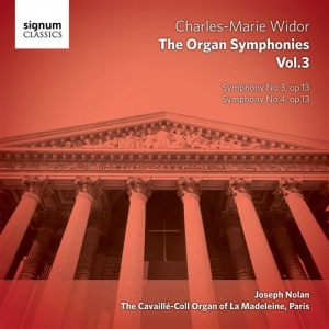 Widor - The Organ Symphonies Vol 3 in der Gruppe Externt_Lager / Naxoslager bei Bengans Skivbutik AB (2016075)