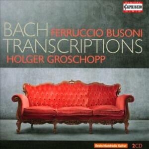 Busoni - Bach Transcriptions in der Gruppe CD bei Bengans Skivbutik AB (2016193)