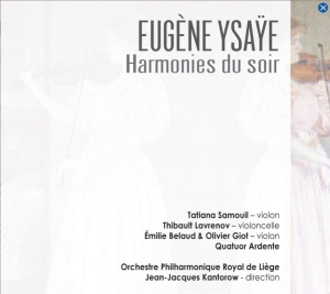 Ysaye - Harmonies Du Soir in der Gruppe CD bei Bengans Skivbutik AB (2016197)