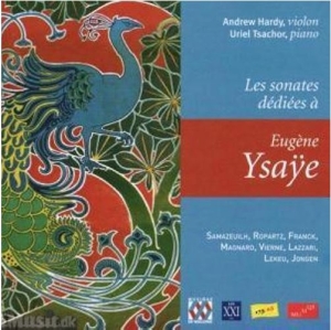 Various Composers - Les Sonates Dédiées À Eugène Ysaÿe in der Gruppe CD bei Bengans Skivbutik AB (2016229)