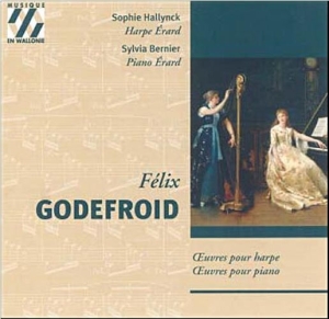 Godefroid - Pièces Pour Harpe Et Pour Piano in der Gruppe CD bei Bengans Skivbutik AB (2016231)