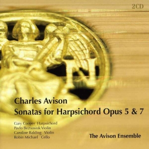 Avisoncharles - Sonatas For Harpsichord Opus 5 & 7 in der Gruppe CD bei Bengans Skivbutik AB (2016527)