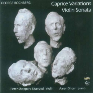Rochberggeorge - Violin Sonata/Caprice Variations 1- in der Gruppe CD bei Bengans Skivbutik AB (2016542)