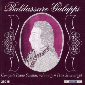 Galuppibaldassare - Complete Piano Sonatas Vol.3 in der Gruppe CD bei Bengans Skivbutik AB (2016575)