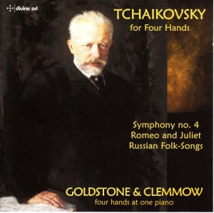 Tschaikowsky - Tchaikovsky For Four Hands in der Gruppe CD bei Bengans Skivbutik AB (2016580)