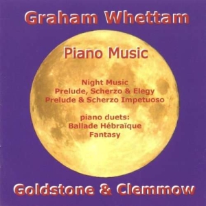 Whettamgraham - Graham Whettam-Piano Music in der Gruppe CD bei Bengans Skivbutik AB (2016599)